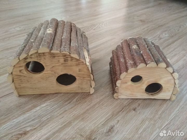Домики для хомяков, деревянные