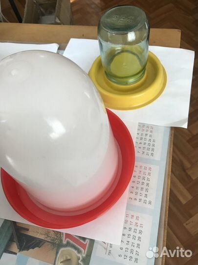 Поилки ниппельные, микрочашечн,вакуумные для птиц