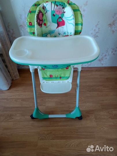 Стульчик для кормления chicco polly