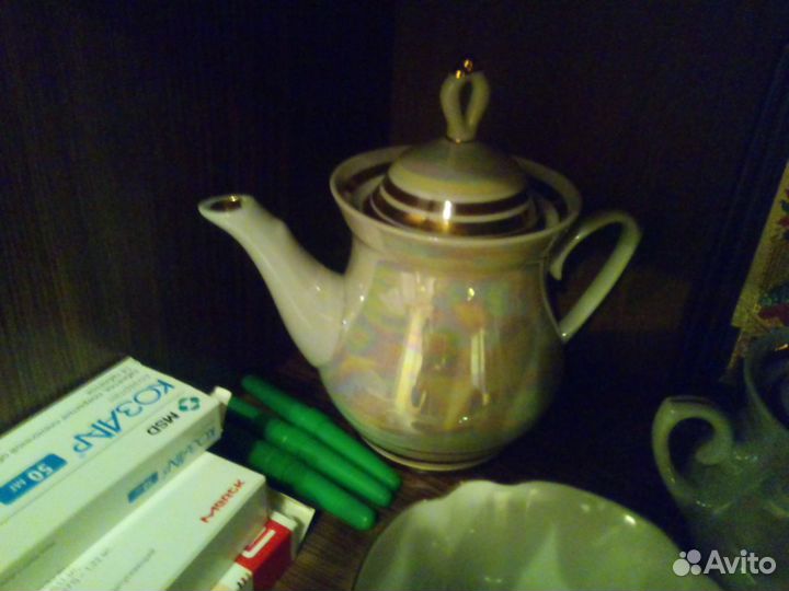 Чайник,сахарница,минский фарфор,кувшин, керамика