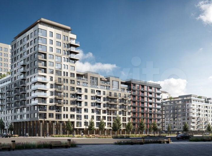 3-к. квартира, 186,9 м², 1/17 эт.