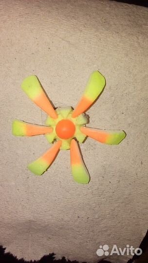 Поплавок Цветок зимний, листовой пенопласт