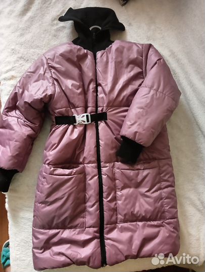 Пальто на девочку 8-9лет