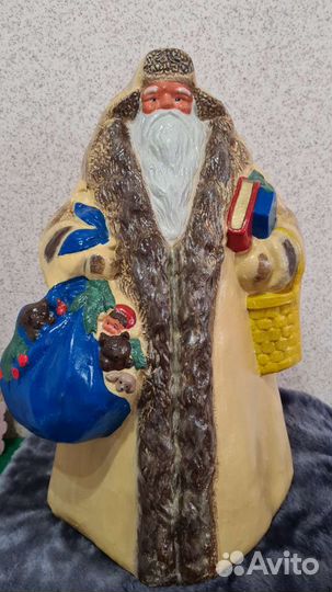 Дед мороз пресованные опилки СССР