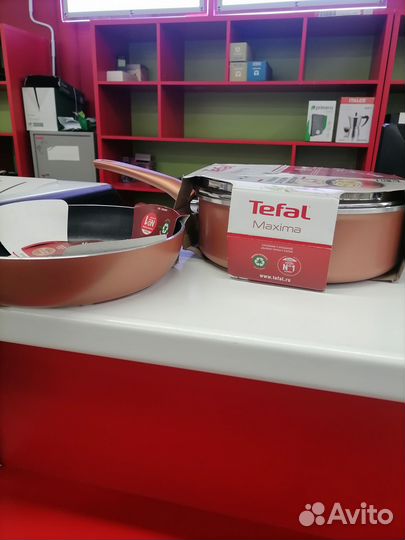 Сотейник с крышкой Tefal Maxima, 24 см (4222224)