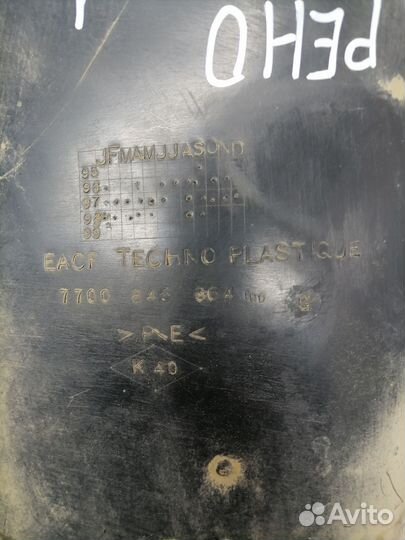 Подкрылок задний левый Renault Megane 1