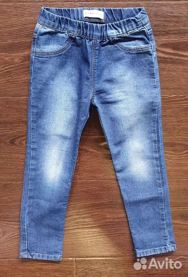 Джинсовый брюки