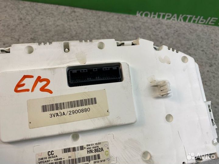 Щиток приборов Nissan Note E12 HR12DDR