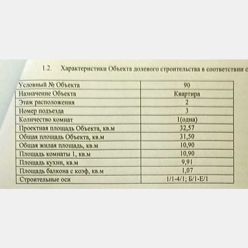 1-к. квартира, 32,6 м², 2/4 эт.