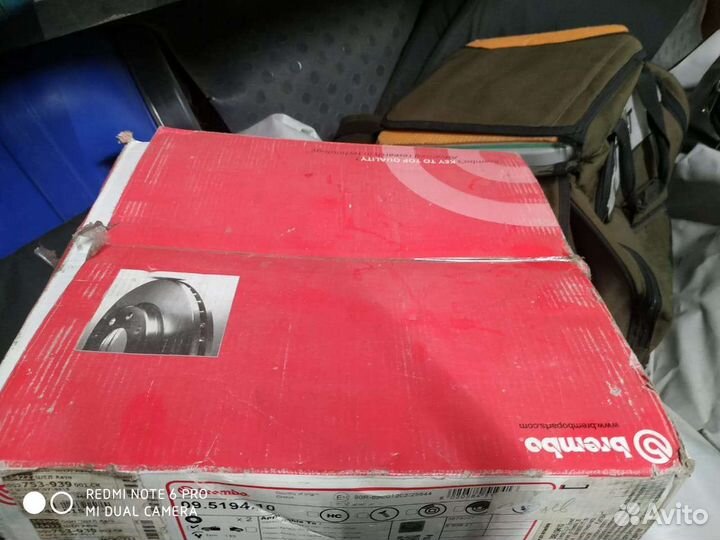 Тормозные диски brembo