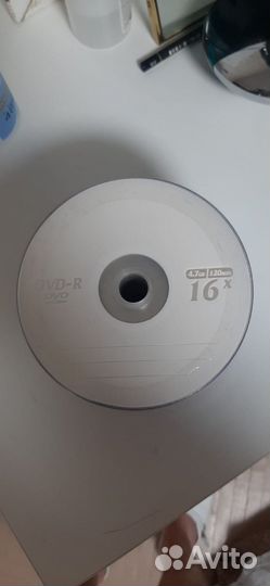 Диски dvd r 50шт