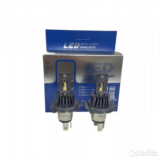 LED лампы H4 4300к 55W для Skoda Octavia A4