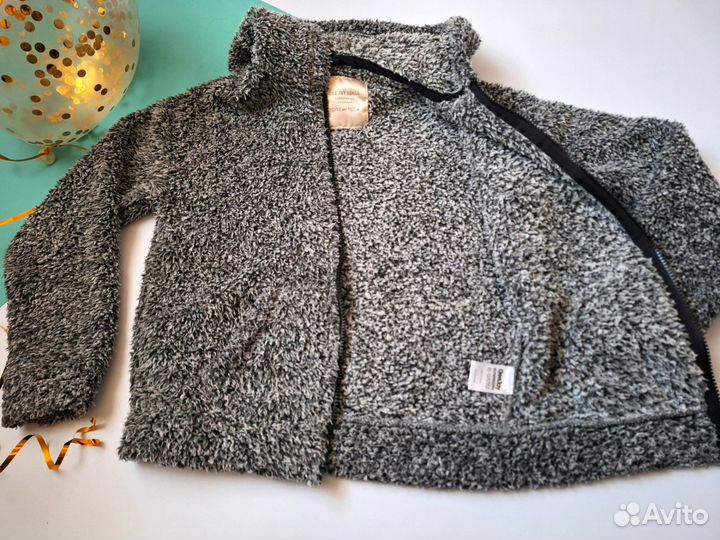Кофта на молнии для девочки 146-152