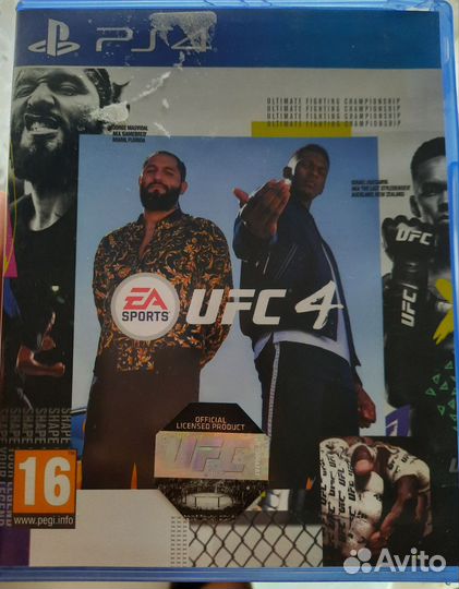 Ufc 4 для sony playstation 4