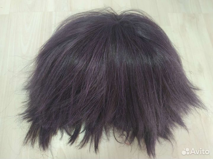 Фиолетовый парик