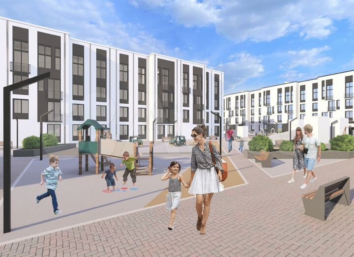 2-к. квартира, 69,8 м², 4/5 эт.