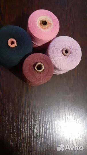 Нить швейная, вязальная, хлопок, СССР
