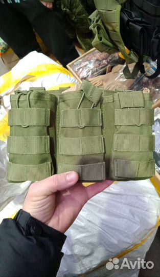 Подсумок для магазинов Ак Molle Олива