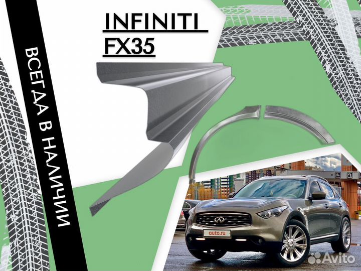 Ремкомплект порогов Infiniti FX35