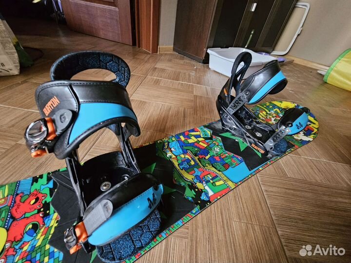 Сноуборд burton chopper 120 и крепления