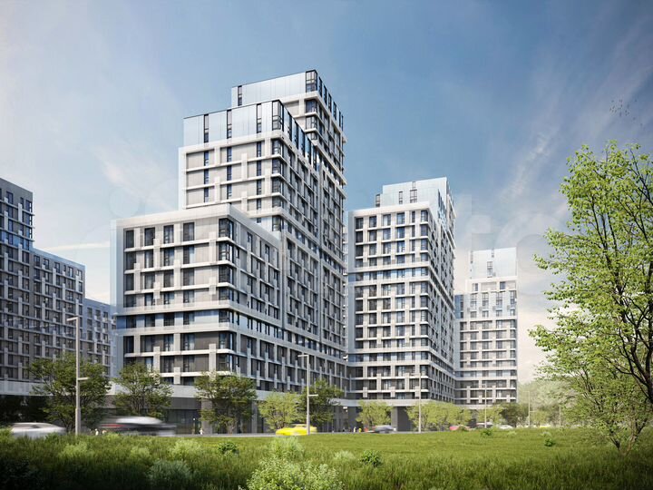 2-к. квартира, 59,7 м², 13/23 эт.