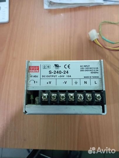 Блок питания Power Supply Unit S-240-24 и другое
