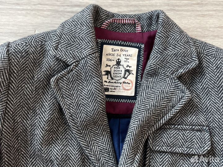 Пиджак детский 104
