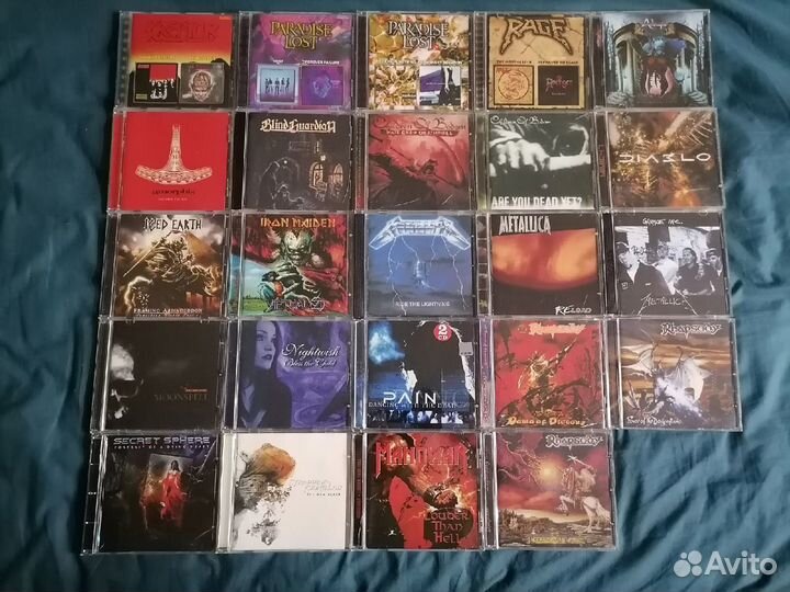 Металл CD неофициальные (реплики)