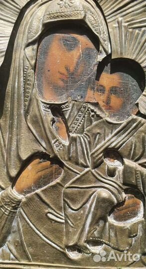 Икона иверская Пресвятой Богородицы, 19 век, Росси