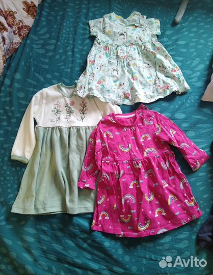 Вещи для девочки 74-80