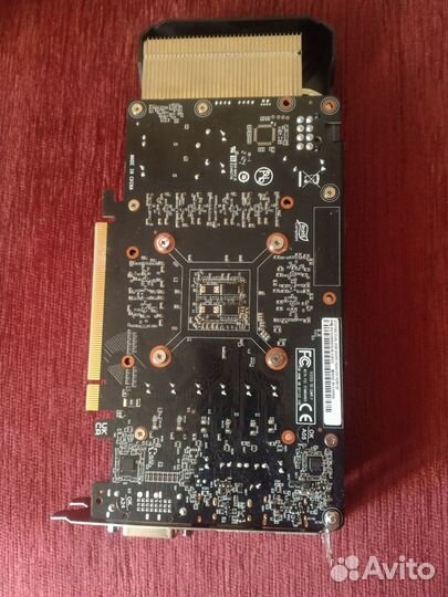 Видеокарта palit gtx1660 dual 6gb