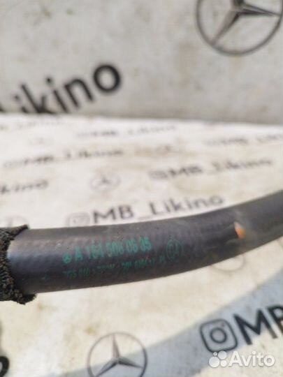 Патрубок отопителя Mercedes Gl X164