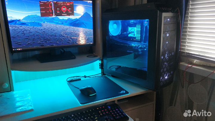 Компьютер ROG Asus на 9900K