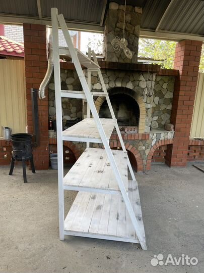 Полка деревянная