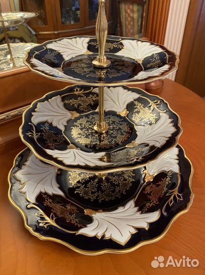 Ваза для фруктов Кленовый лист weimar