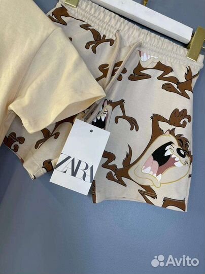 Детский комплект, шорты и футболка