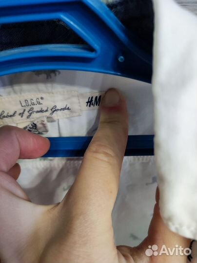 Рубашка H&M 116 размер