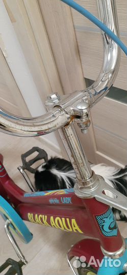 Велосипед детский Black Aqua для девочки 18 дюймов