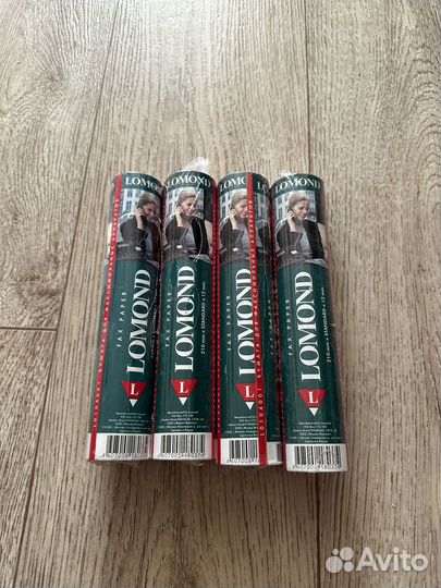 Бумага факсовая