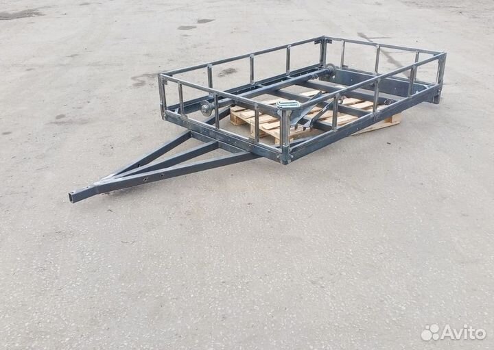 Рама, дышло, ось прицепа усиленная с документами