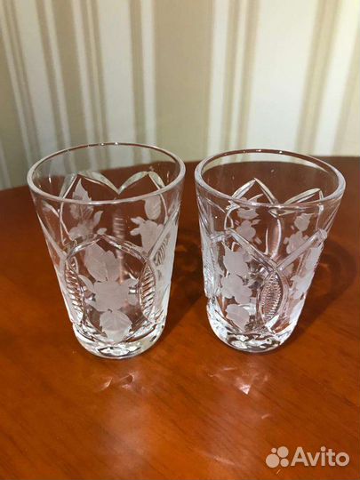 Хрустальные рюмки СССР