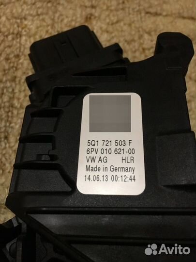 Skoda Octavia А7 педаль газа