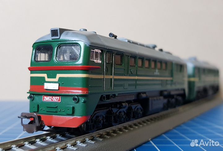 Железная дорога тт 1/120 2М62 Пересвет