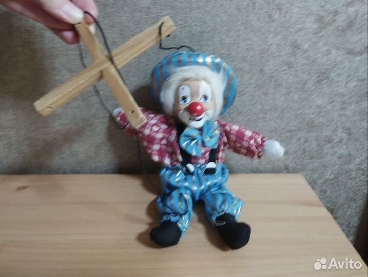 Клоун марионетка кукла