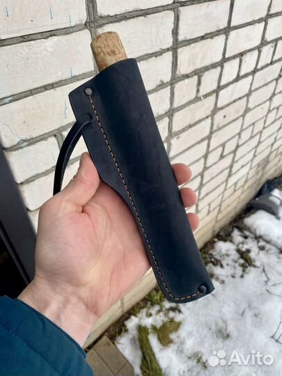 Кованый нож народов севера