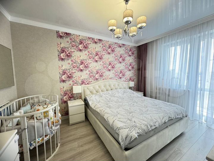 2-к. квартира, 57,1 м², 8/9 эт.