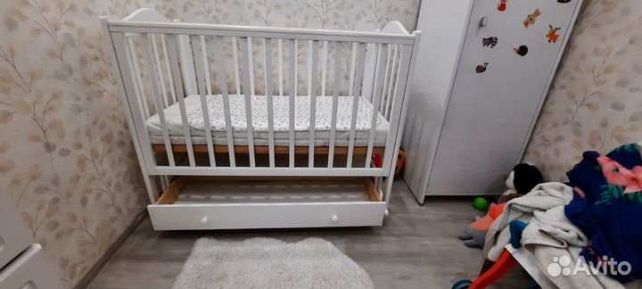 Кроватка + комод (Гандылян)