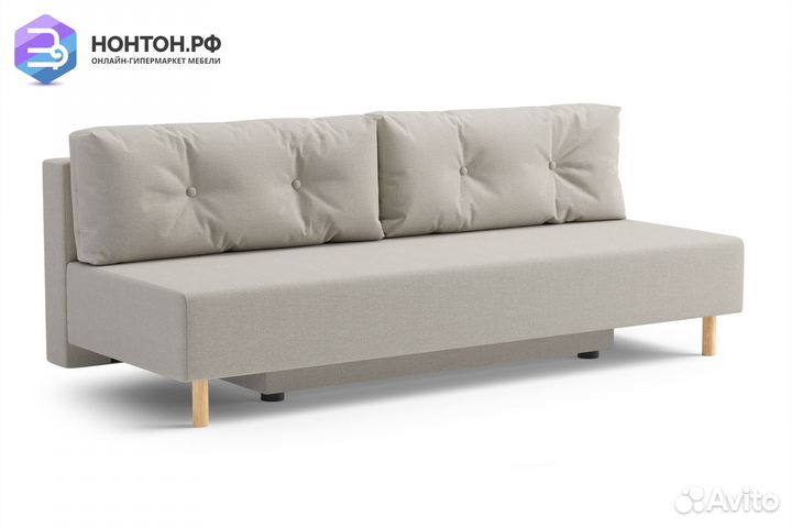 Диван еврокнижка Сайле светло-бежевый