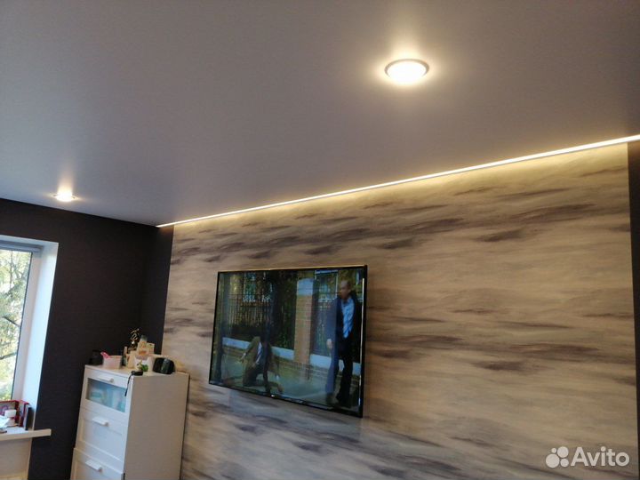 Натяжные потолки Аккуратный монтаж Честные цены