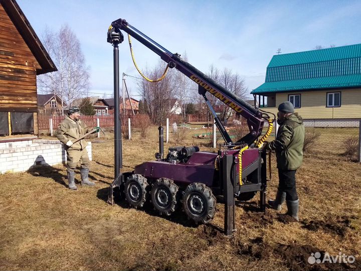 Винтовые сваи под ключ